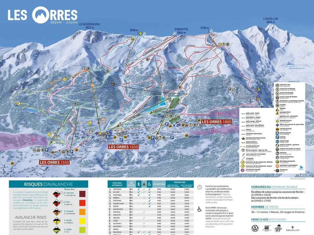 Appartement Au Coeur Des Orres 1650, 6 Pers, Depart Skis, Balcon, Animaux Admis - Fr-1-322-305 莱索尔 0*,  法国